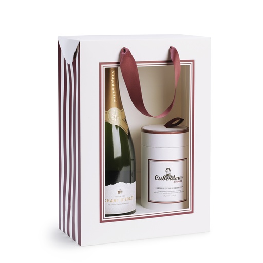 [COCHANEOL] Sac Cadeau avec Chant d'Eole Rosé et 21 cuberdons