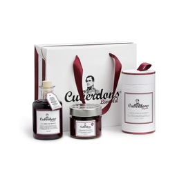 [COSACCUL] CULINARY box containing a box of 21 cuberdons, a syrup and a spread